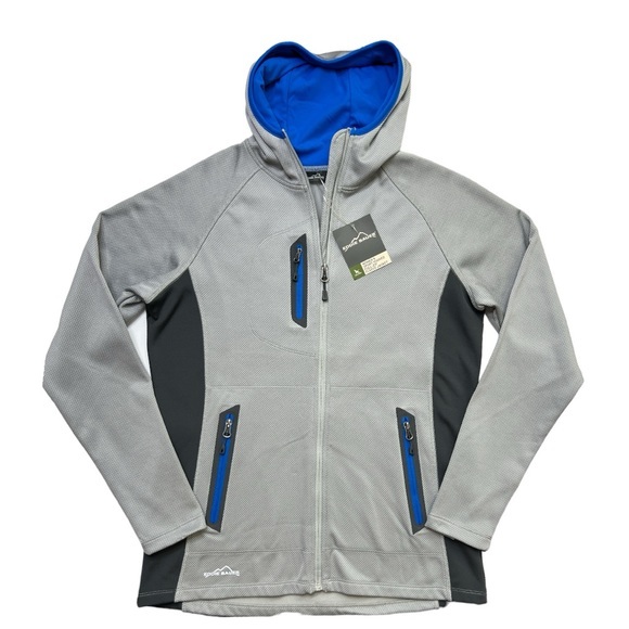 Eddie Bauer Jackets & Blazers - EDDIE BAUER EB245 WOMEN’S SPORT HOODED FULL ZIP FLEECE JACKET NWT SZ L